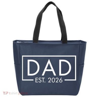 Dad Est. 2026 Logo  Tote Bag