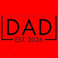 Dad Est. 2026 Logo  Santa Hat thumb 1
