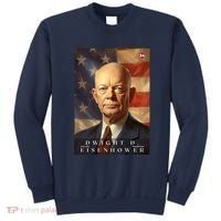 Dwight Eisenhower 34th President Of The United States Portrait Sweatshirt thumb 0