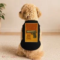 Desert Eagle 50 Cal Gun Doggie Tank thumb 2