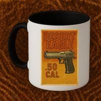 Desert Eagle 50 Cal Gun Coffee Mug thumb 2