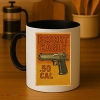 Desert Eagle 50 Cal Gun Coffee Mug thumb 4