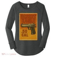 Desert Eagle 50 Cal Gun Women's Perfect Tri Tunic Long Sleeve Shirt thumb 0