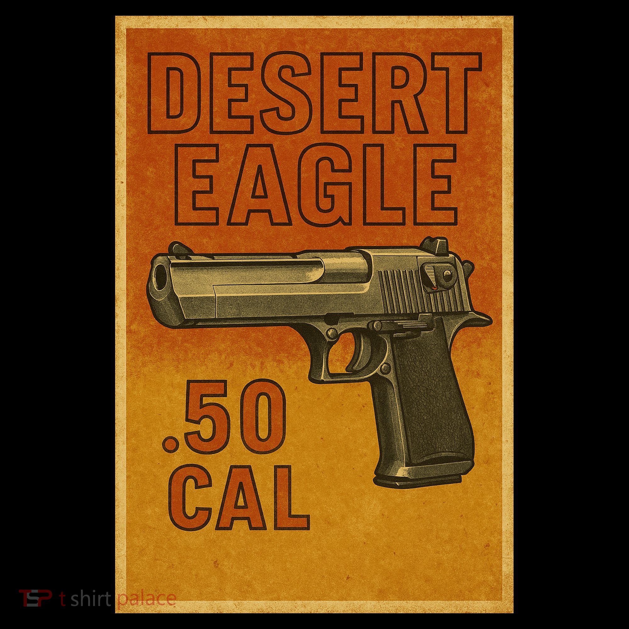 Desert Eagle 50 Cal Gun Baby Bodysuit