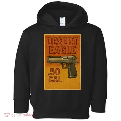 Desert Eagle 50 Cal Gun Toddler Hoodie