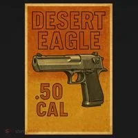 Desert Eagle 50 Cal Gun Toddler Hoodie thumb 2