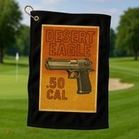 Desert Eagle 50 Cal Gun Golf Towel thumb 1
