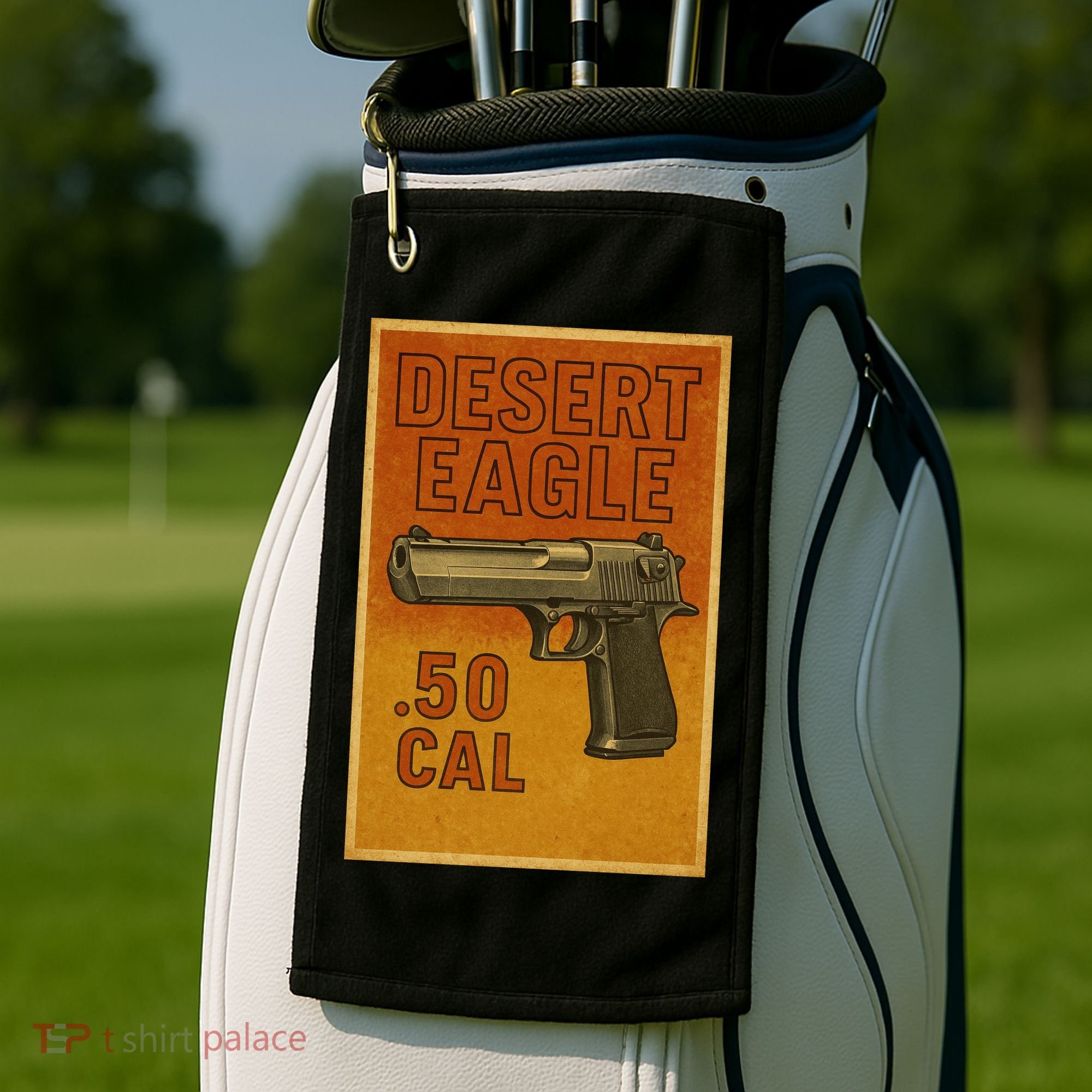 Desert Eagle 50 Cal Gun Golf Towel