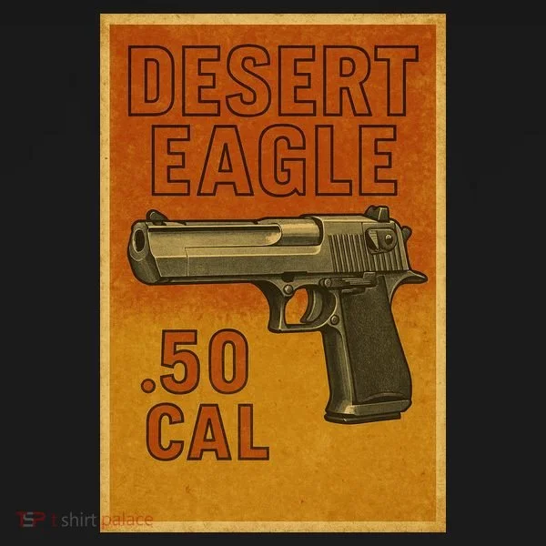 Desert Eagle 50 Cal Gun Toddler T-Shirt