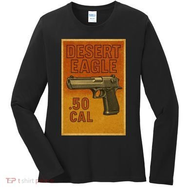 Desert Eagle 50 Cal Gun Women's Long Sleeve Shirt