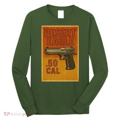 Desert Eagle 50 Cal Gun Long Sleeve Shirt