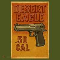 Desert Eagle 50 Cal Gun Mousepad thumb 1
