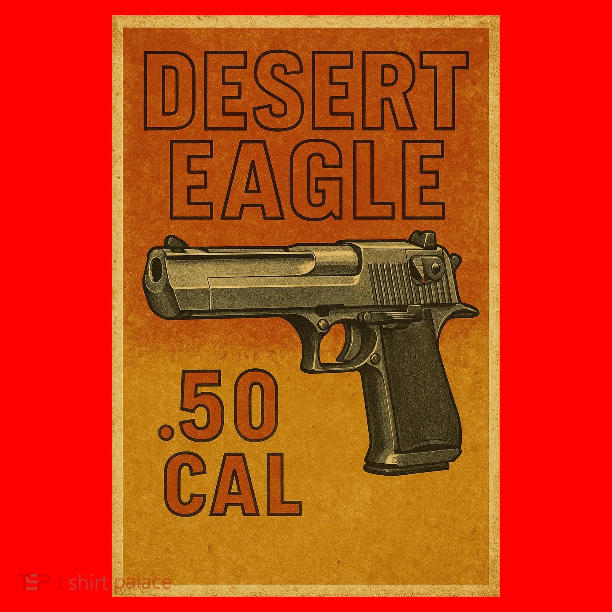 Desert Eagle 50 Cal Gun Santa Hat