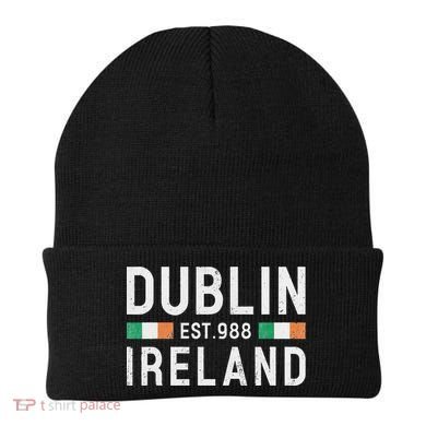 Dublin Est. 988 Ireland Irish St PatrickS Day Beanie