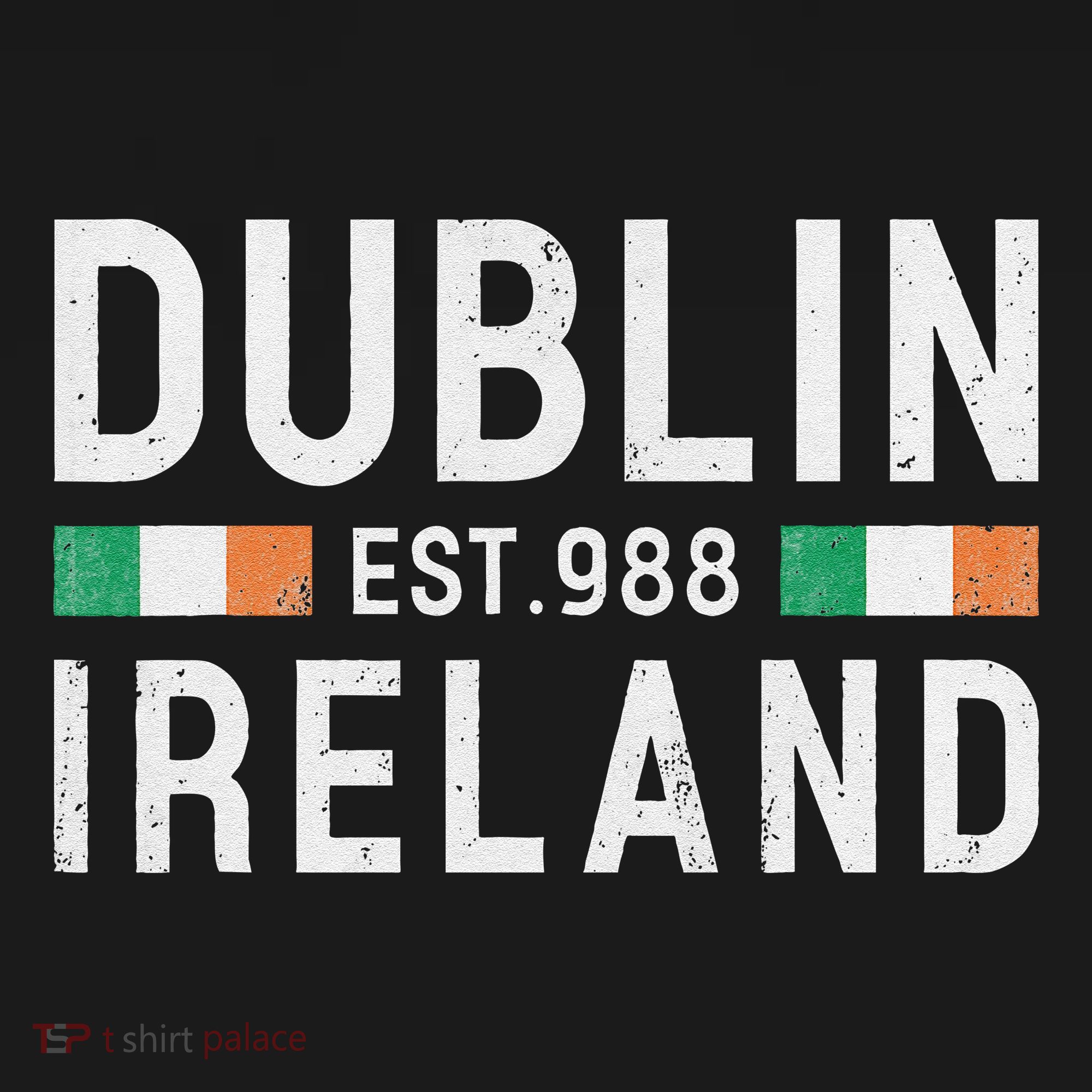 Dublin Est. 988 Ireland Irish St PatrickS Day Coaster