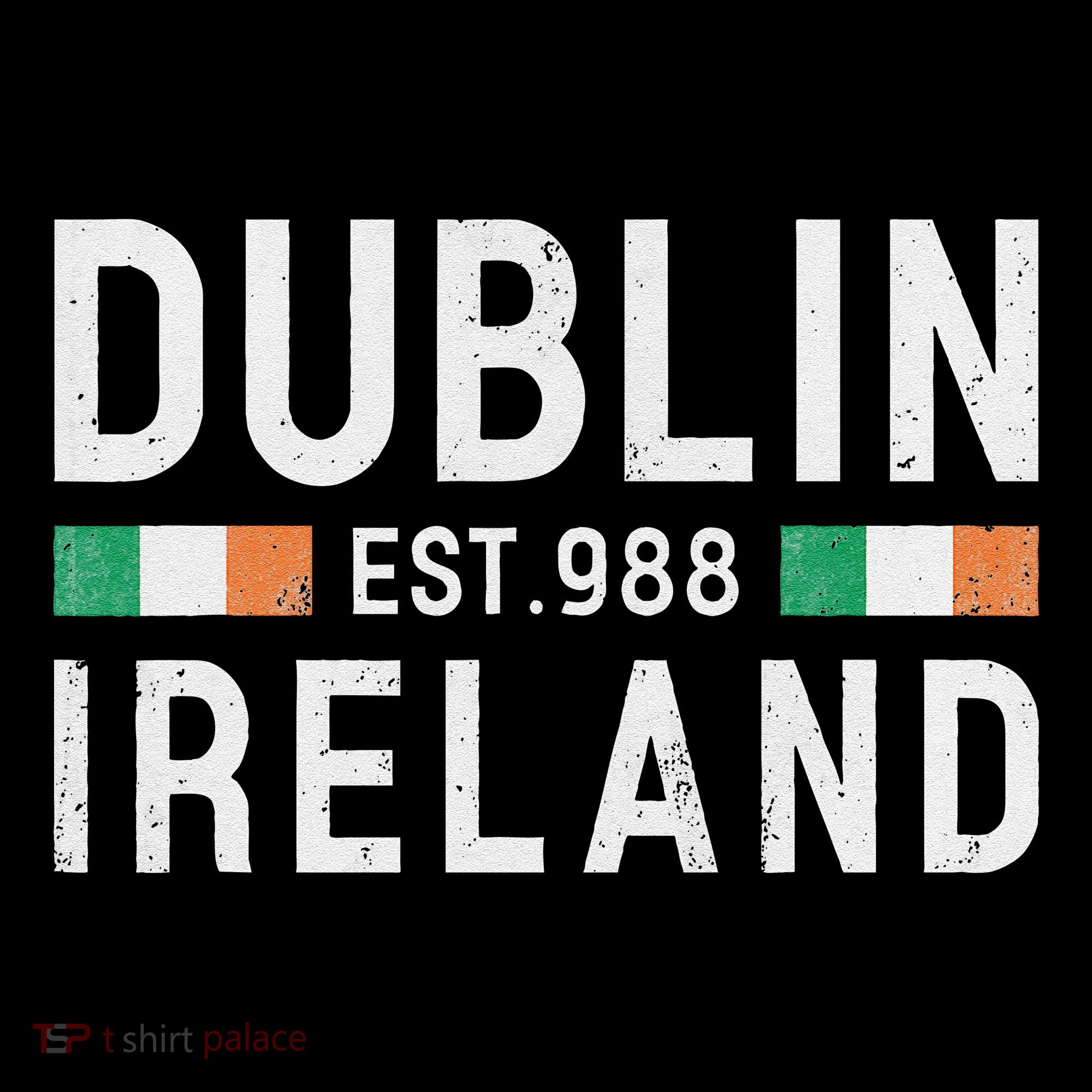 Dublin Est. 988 Ireland Irish St PatrickS Day Women's Hoodie