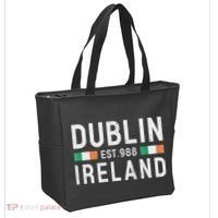 Dublin Est. 988 Ireland Irish St PatrickS Day Tote Bag thumb 2