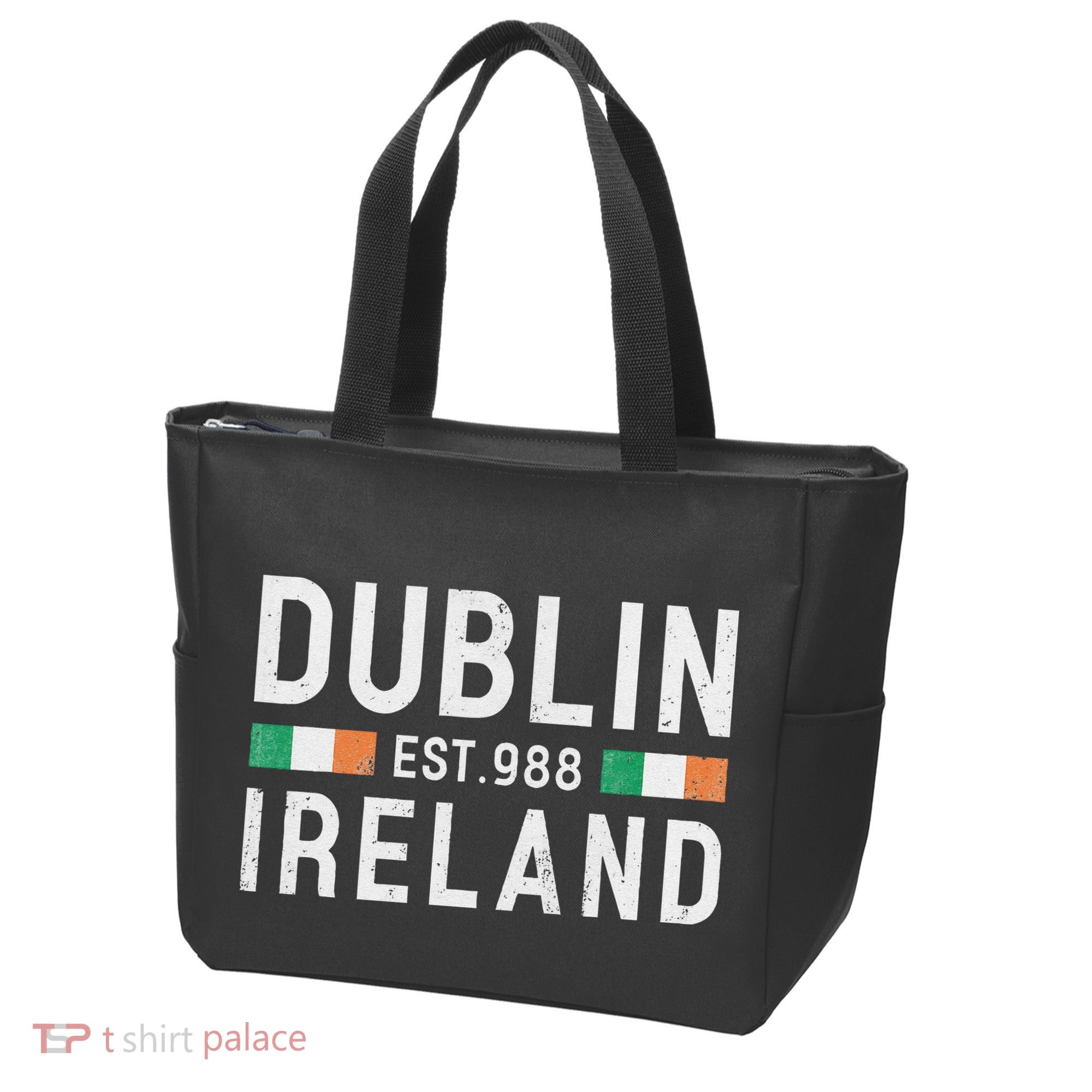 Dublin Est. 988 Ireland Irish St PatrickS Day Tote Bag