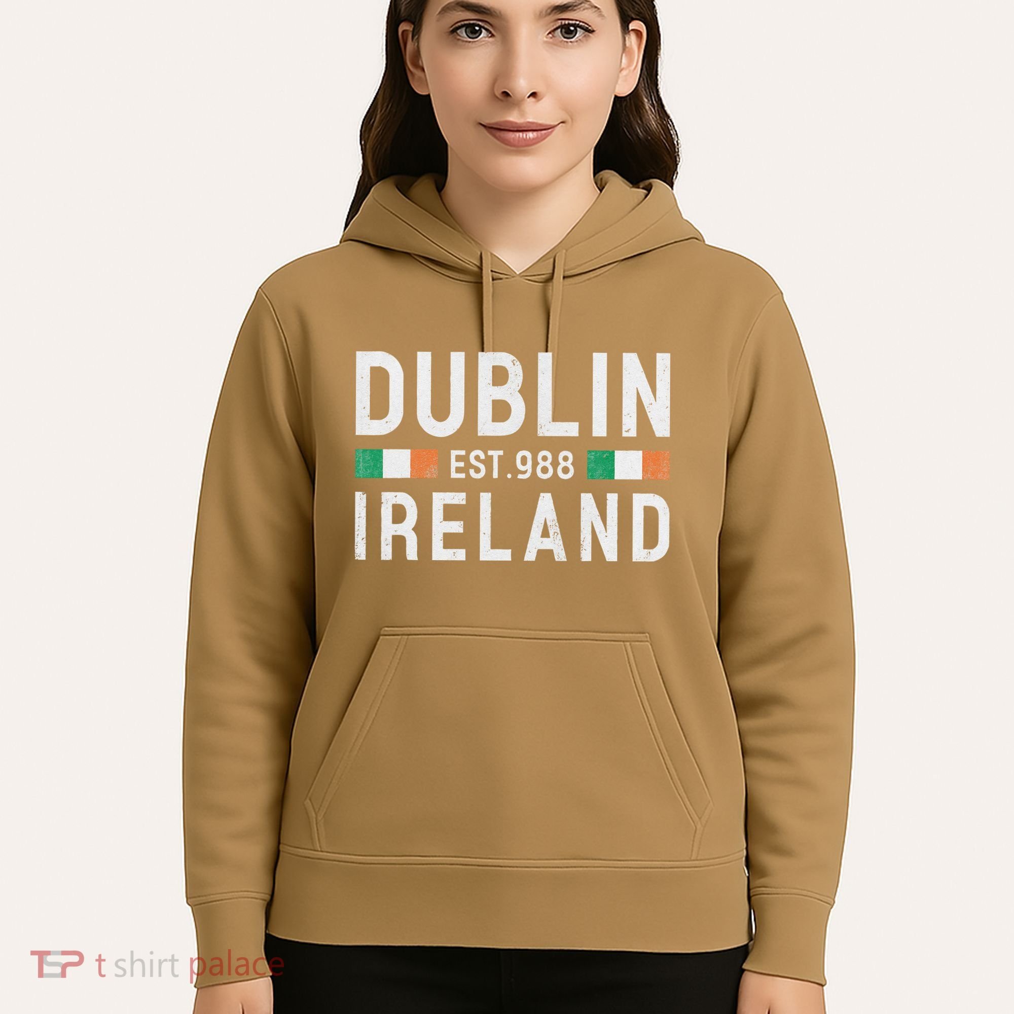 Dublin Est. 988 Ireland Irish St PatrickS Day Hoodie
