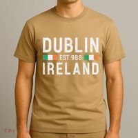 Dublin Est. 988 Ireland Irish St PatrickS Day T-Shirt thumb 3
