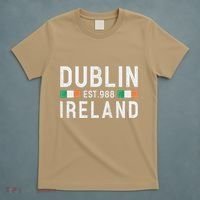 Dublin Est. 988 Ireland Irish St PatrickS Day T-Shirt thumb 5