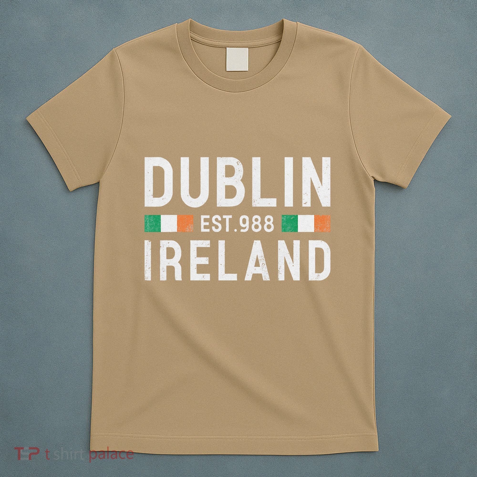 Dublin Est. 988 Ireland Irish St PatrickS Day T-Shirt