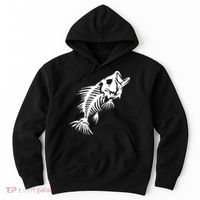 Dead Fish Skeleton X-Ray Hoodie thumb 0