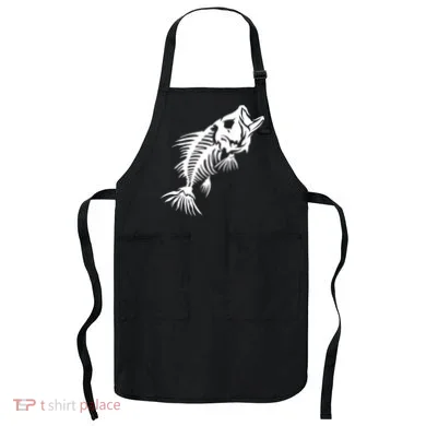 Dead Fish Skeleton X-Ray Apron