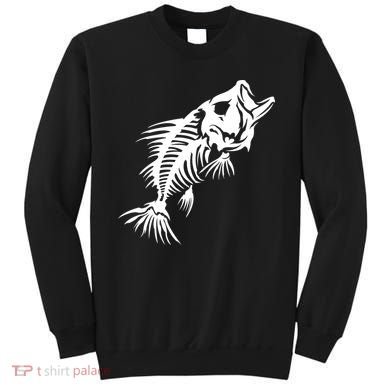 Dead Fish Skeleton X-Ray Sweatshirt