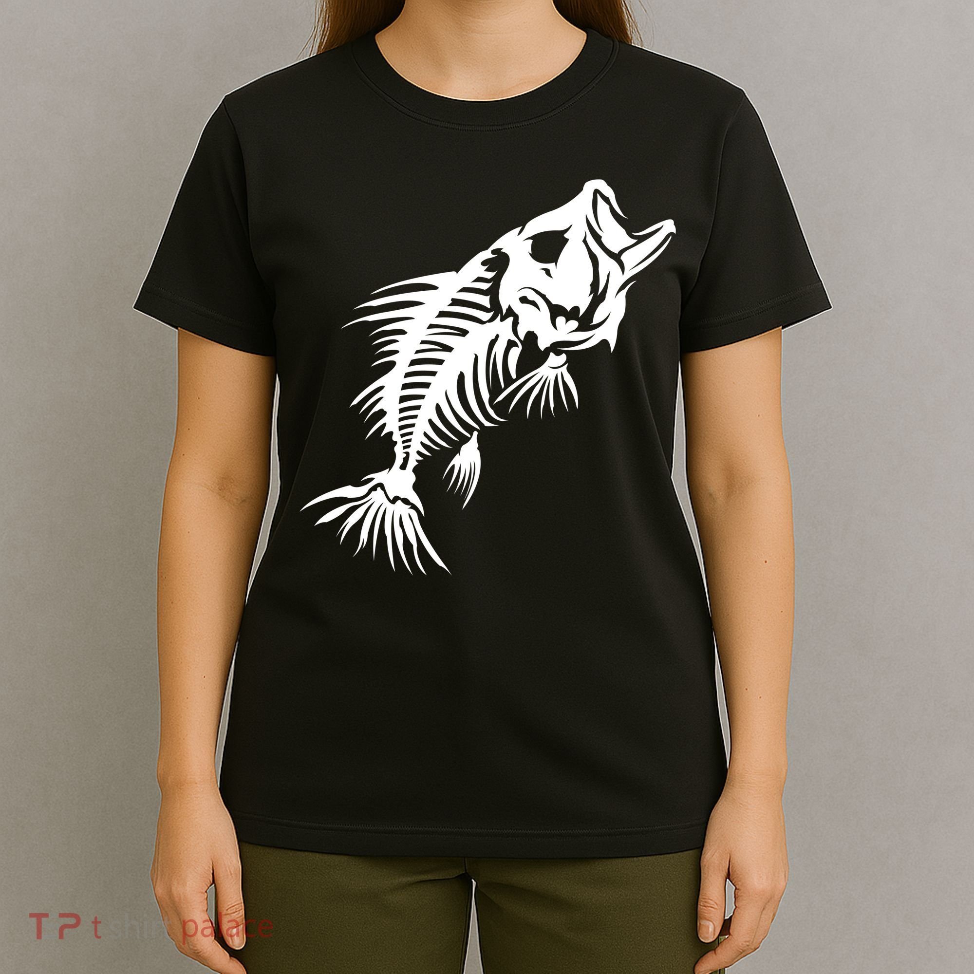 Dead Fish Skeleton X-Ray T-Shirt