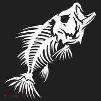 Dead Fish Skeleton X-Ray Beanie thumb 2
