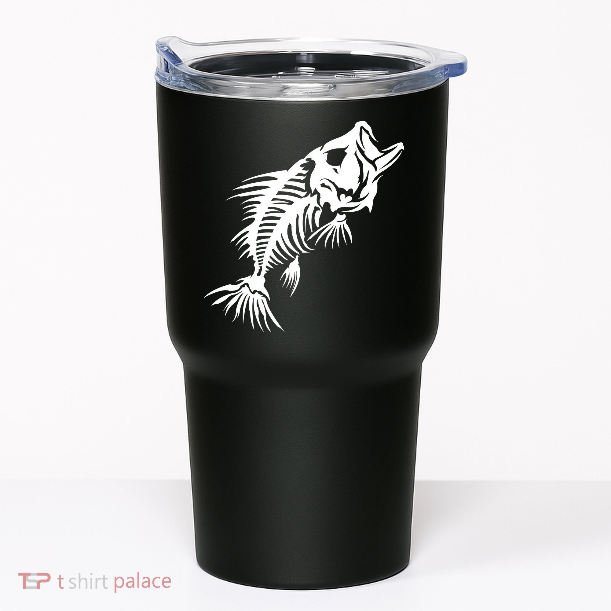 Dead Fish Skeleton X-Ray Tumbler