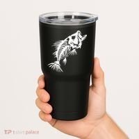 Dead Fish Skeleton X-Ray Tumbler thumb 2