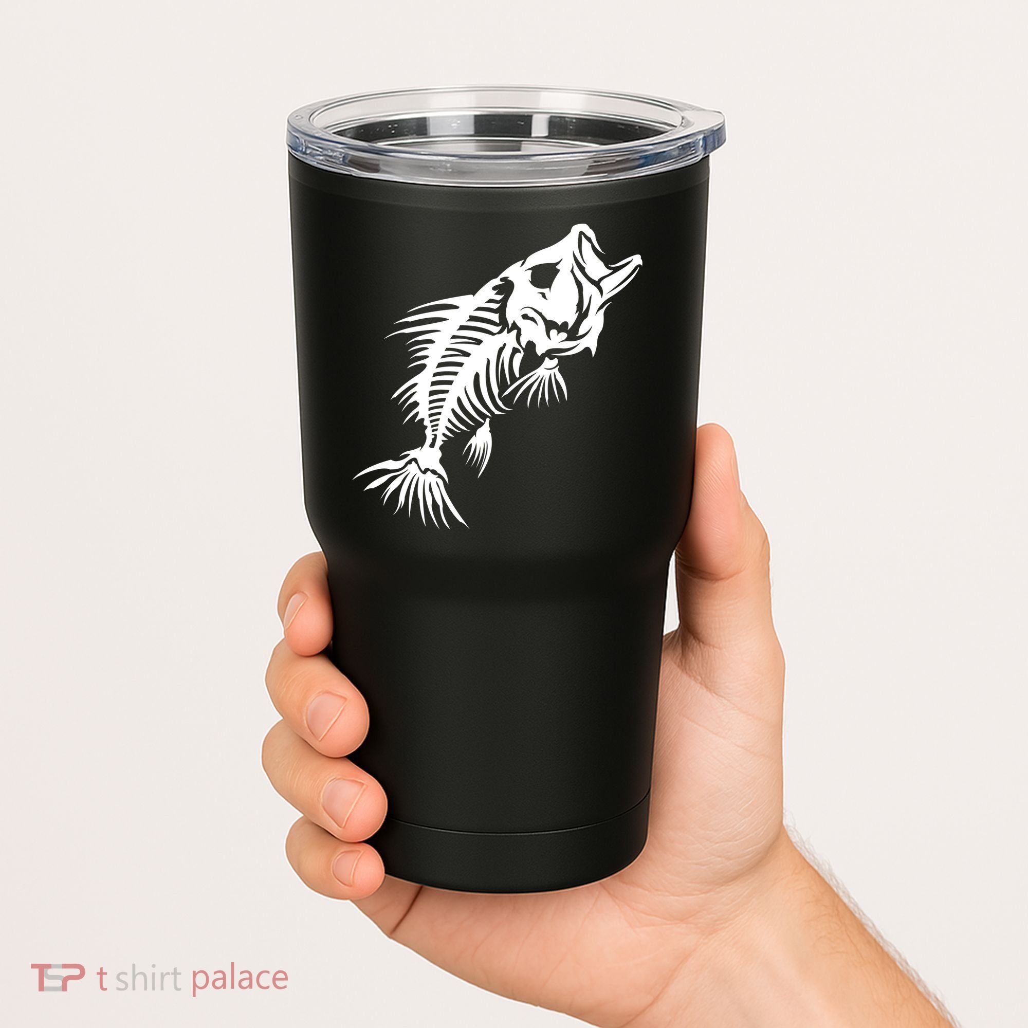Dead Fish Skeleton X-Ray Tumbler