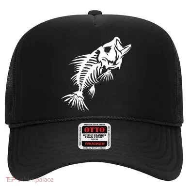 Dead Fish Skeleton X-Ray Hat