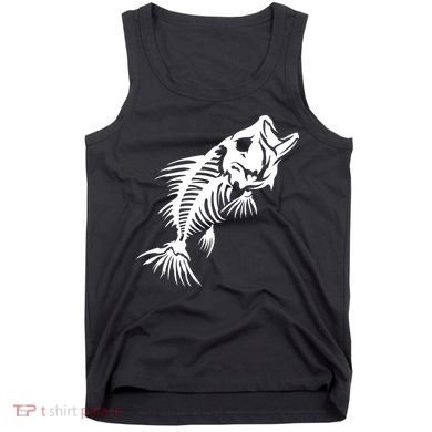 Dead Fish Skeleton X-Ray Tank Top