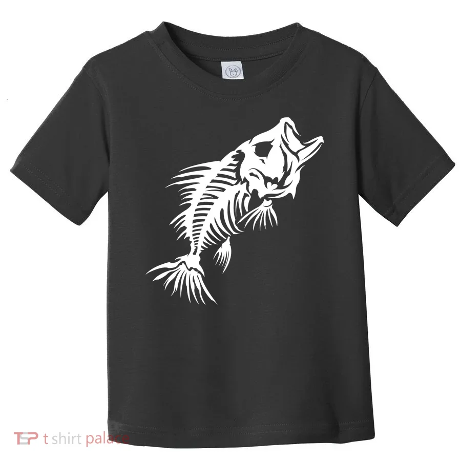 Dead Fish Skeleton X-Ray Toddler T-Shirt