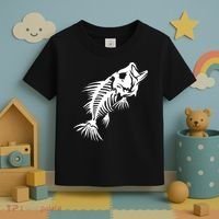 Dead Fish Skeleton X-Ray Toddler T-Shirt thumb 3