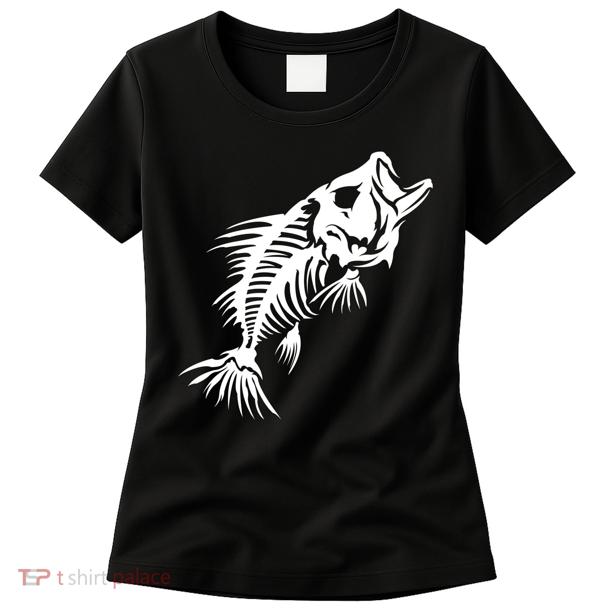 Dead Fish Skeleton X-Ray Women's T-Shirt