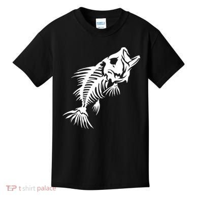 Dead Fish Skeleton X-Ray Kids T-Shirt