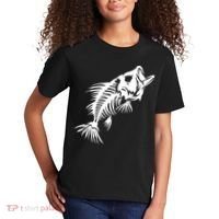 Dead Fish Skeleton X-Ray Kids T-Shirt thumb 2