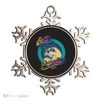 Dead In Paradise Tropical Skull Ornament thumb 0