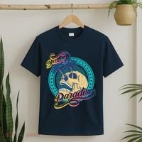 Dead In Paradise Tropical Skull T-Shirt thumb 2