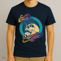 Dead In Paradise Tropical Skull T-Shirt thumb 3