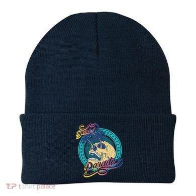 Dead In Paradise Tropical Skull Beanie