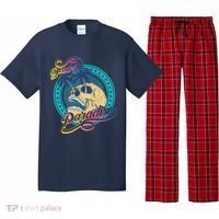 Dead In Paradise Tropical Skull Pajama Set thumb 0