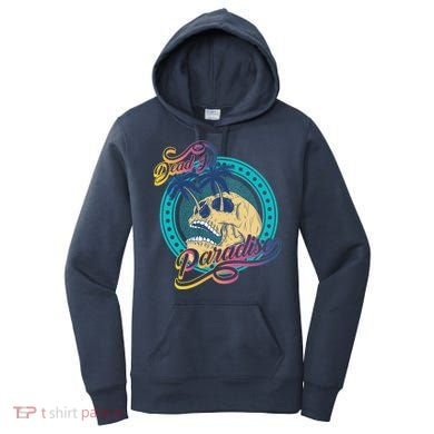 Dead In Paradise Tropical Skull Women's Hoodie