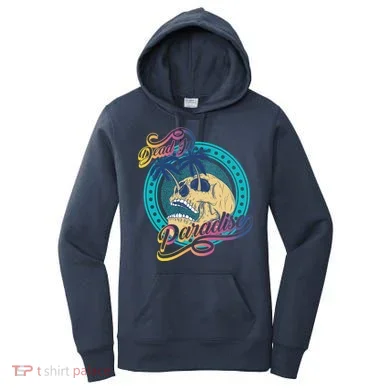 Dead In Paradise Tropical Skull Women's Hoodie