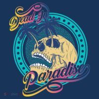 Dead In Paradise Tropical Skull Mousepad thumb 1