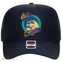Dead In Paradise Tropical Skull Hat thumb 0